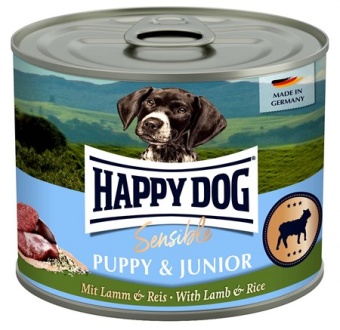 HappyDog konserv, Puppy lamm 200 g